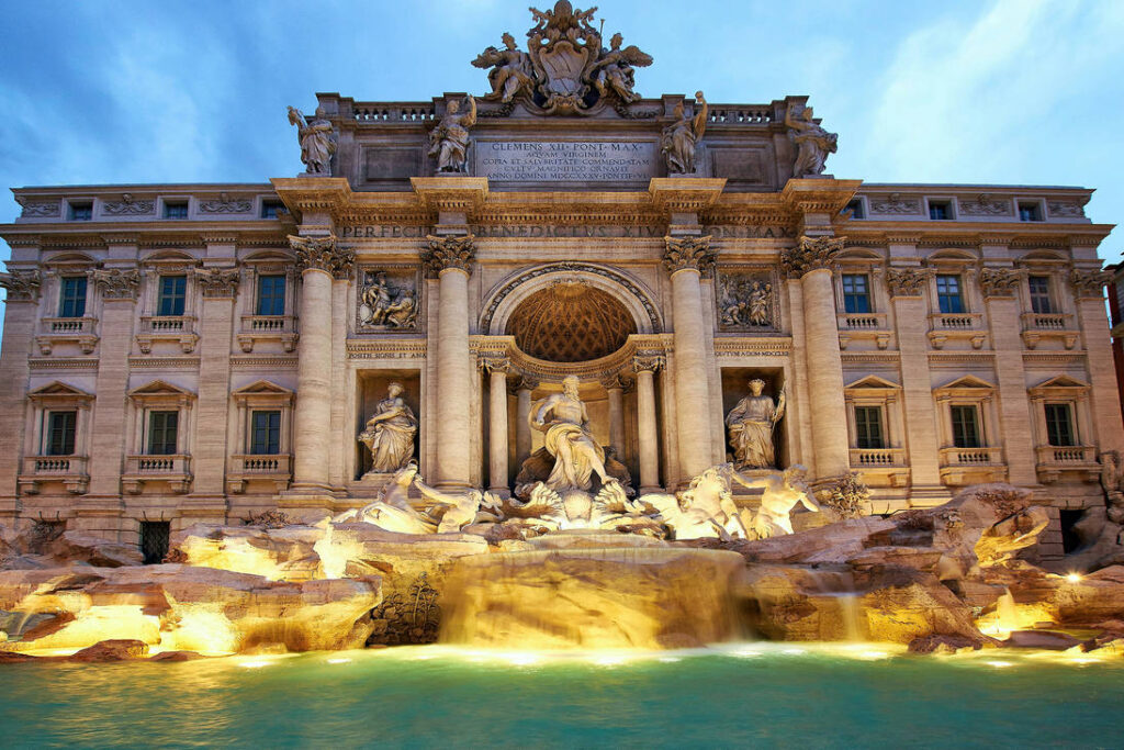 Trevi Fountain and Pantheon's Majesty